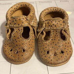 Freshly Picked Almond Speckles Mary Jane, size 2